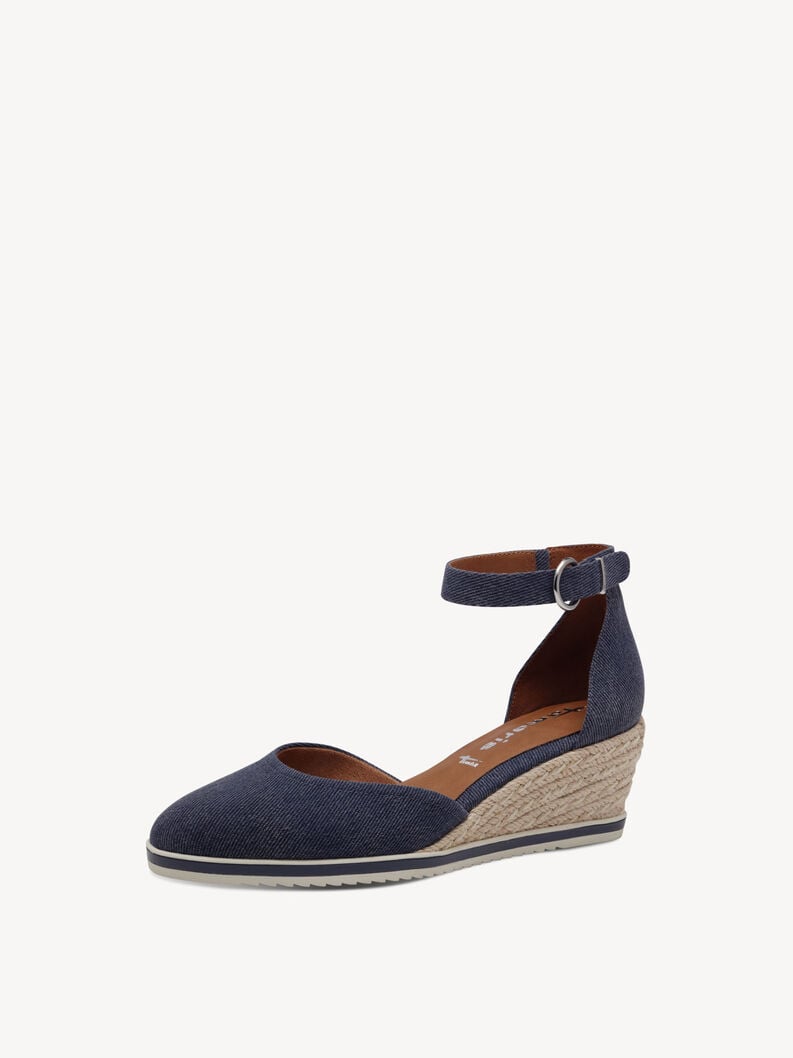 Tamaris Keilpumps - Blau