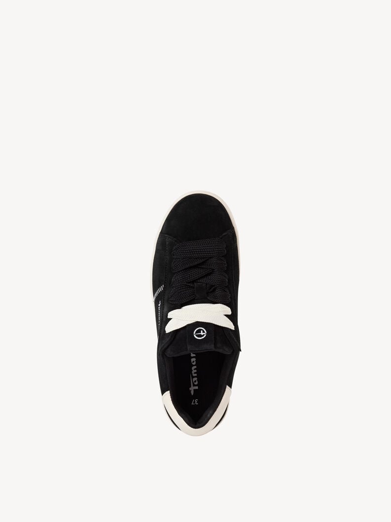 Tamaris Ledersneaker - Schwarz