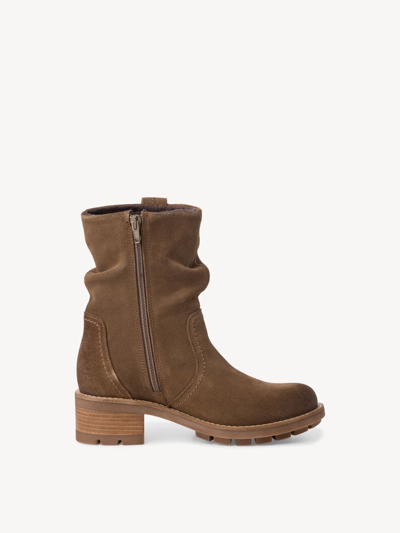 Tamaris Lederstiefelette - Braun