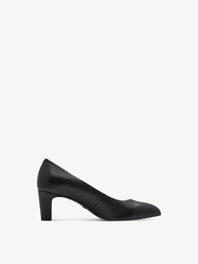 Tamaris Lederpumps - Schwarz