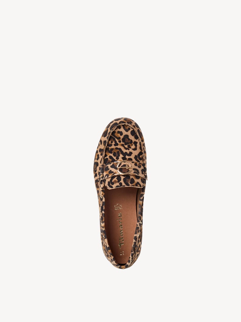 Tamaris Ledermoccassin - Braun
