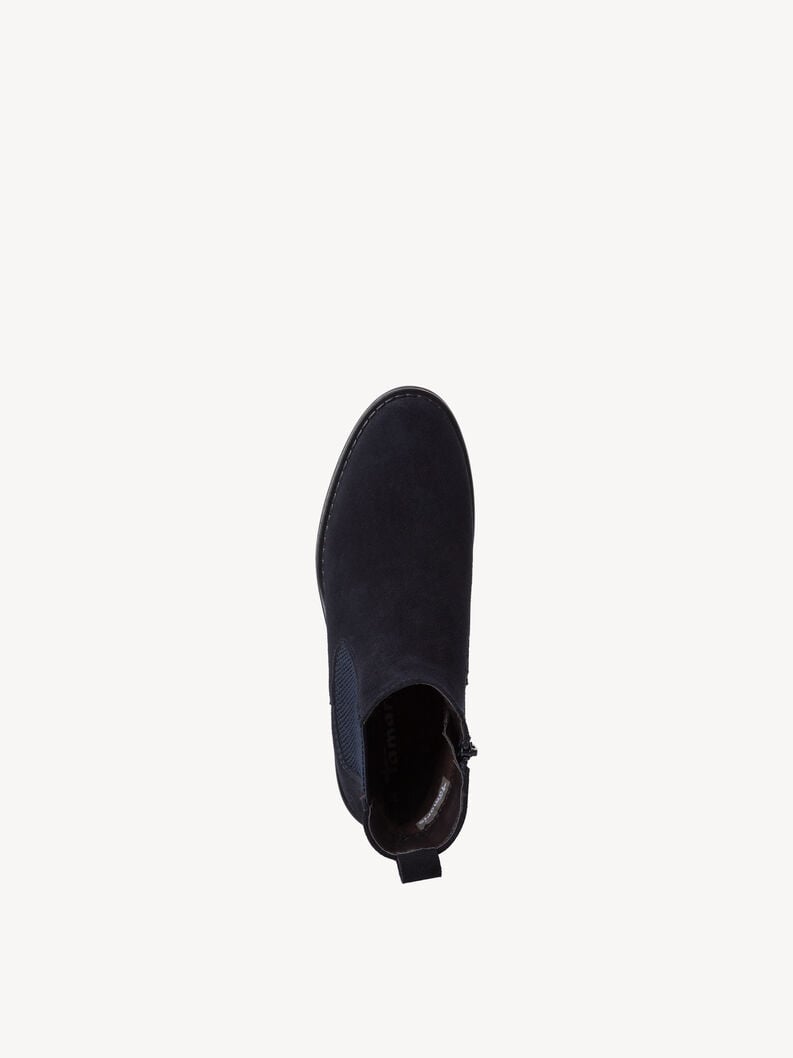 Tamaris Leder Chelsea Boot - Blau