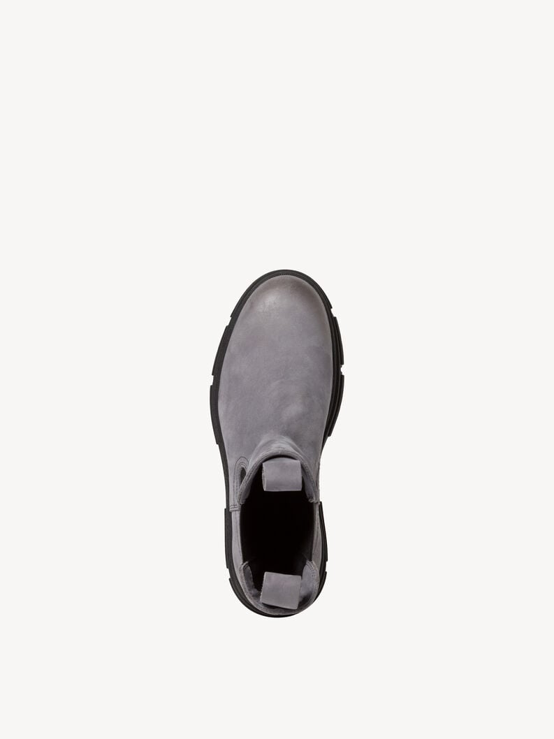 Tamaris Leder Chelsea Boot - Grau