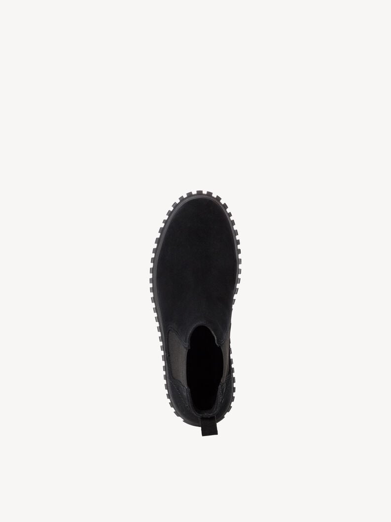 Tamaris Leder Chelsea Boot - Schwarz
