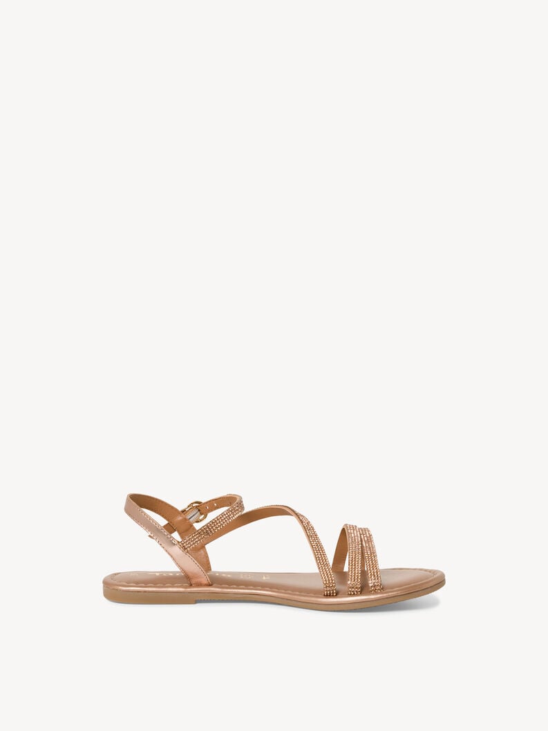 Tamaris Ledersandale - Metallic