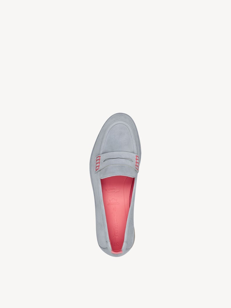 Tamaris Lederslipper - Blau