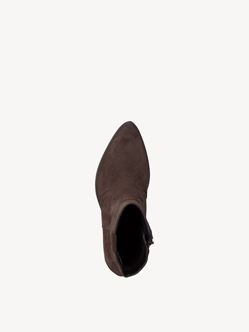 Tamaris Lederstiefelette - Braun