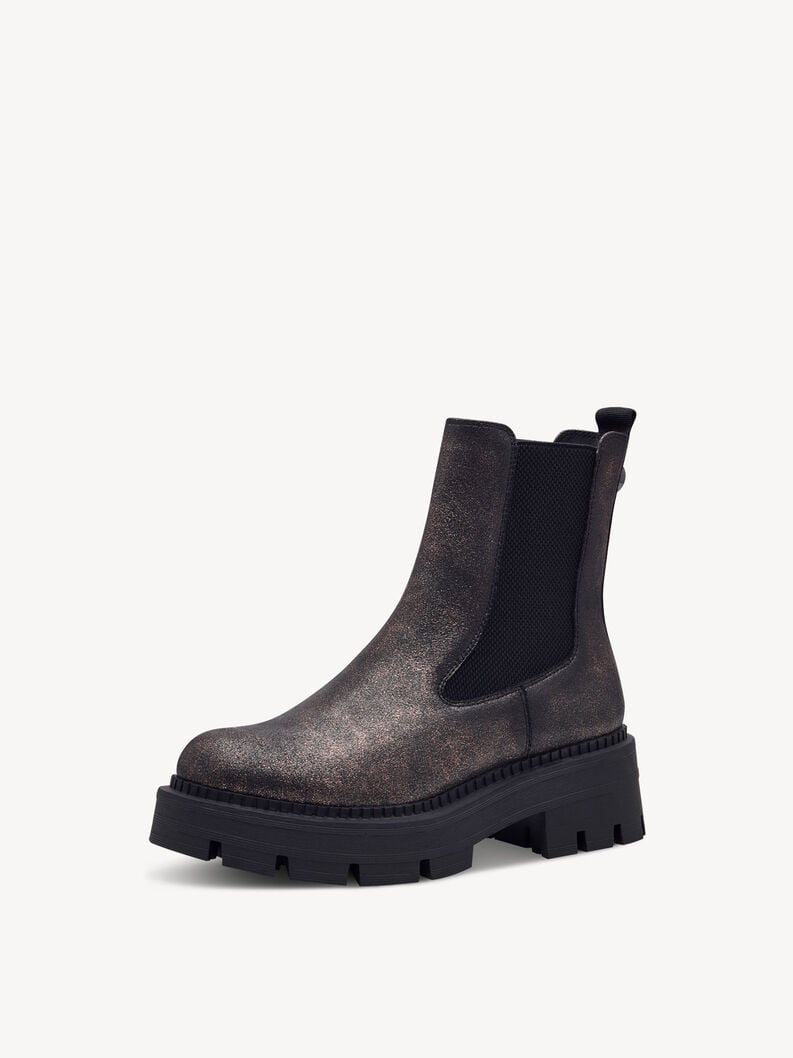 Tamaris Chelsea Boot - Metallic