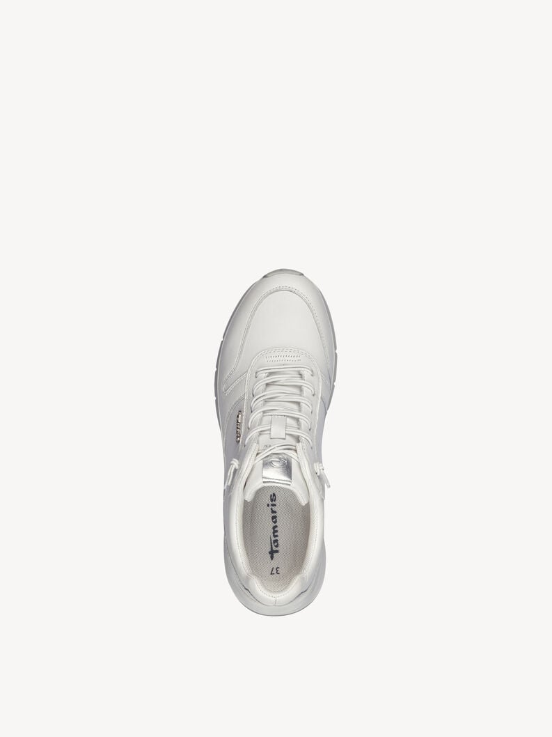 Tamaris Ledersneaker - Weiß