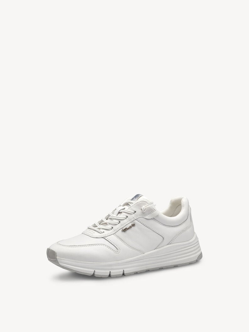 Tamaris Ledersneaker - Weiß