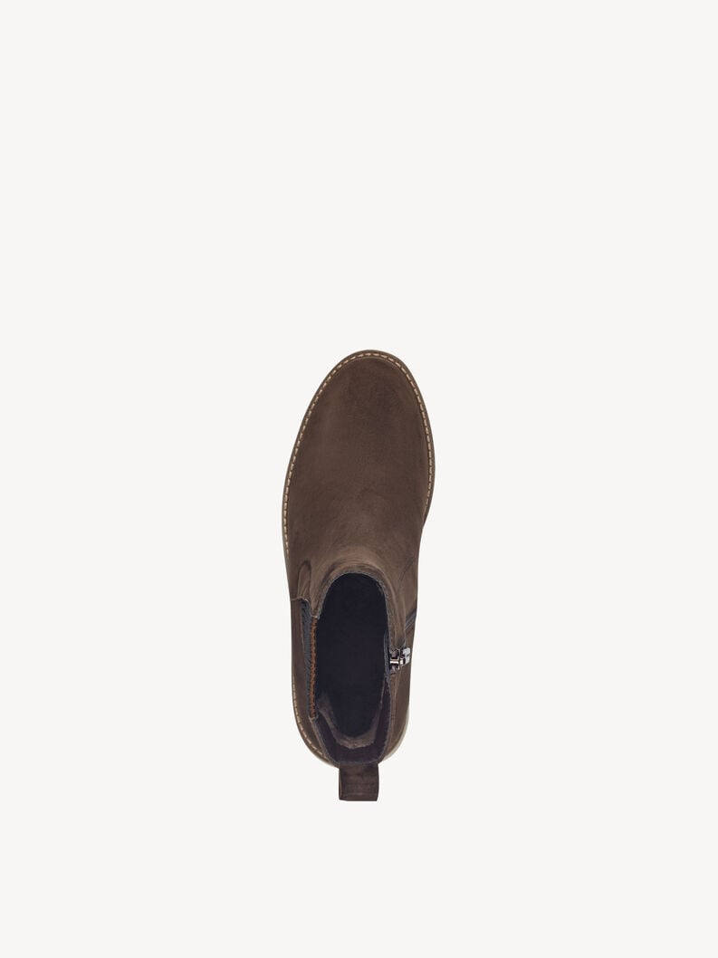 Tamaris Leder Chelsea Boot - Braun
