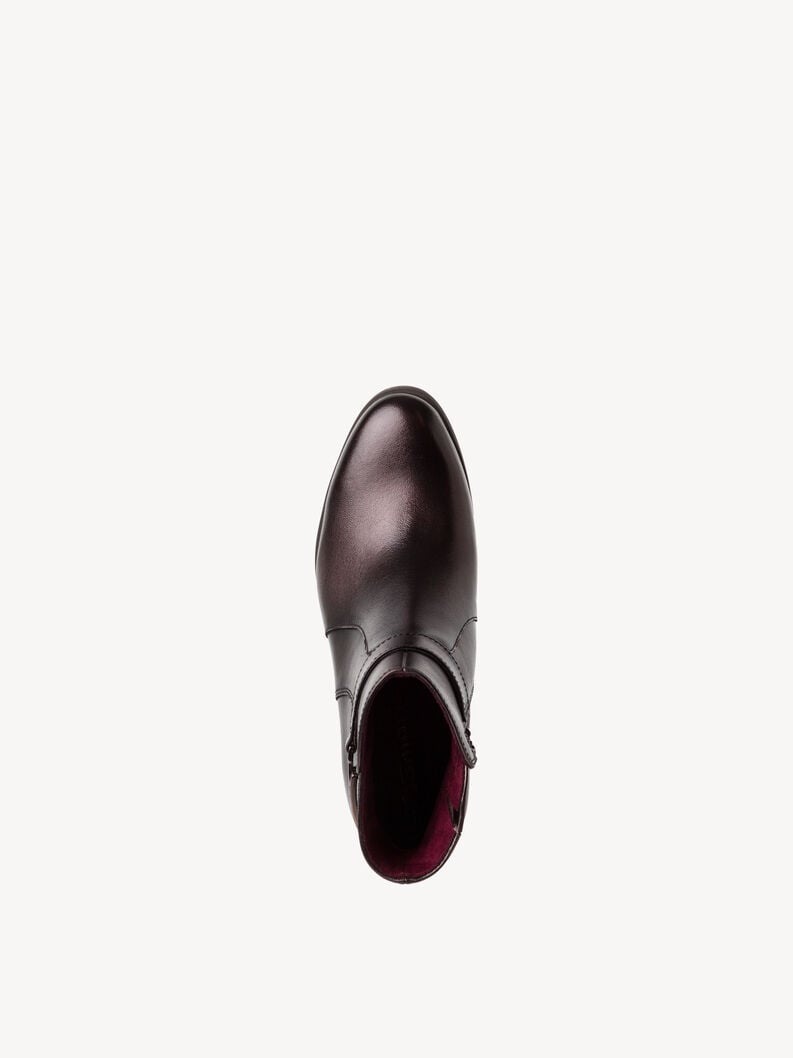 Tamaris Lederstiefelette - Braun