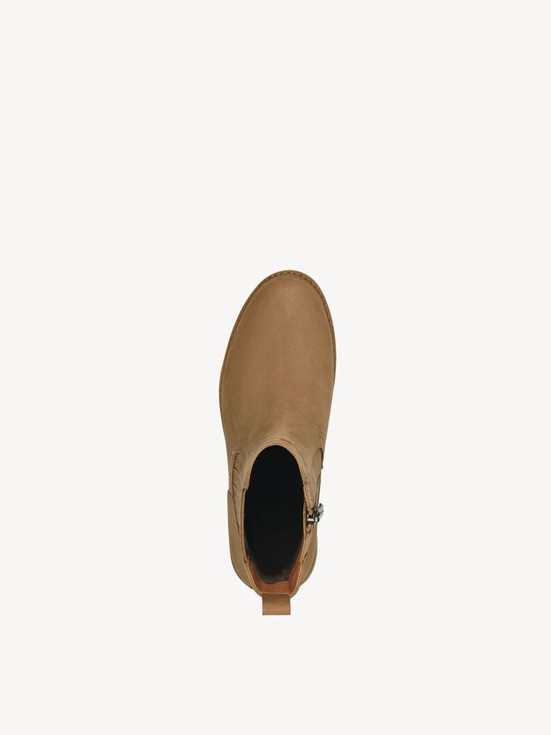 Tamaris Leder Chelsea Boot - Braun