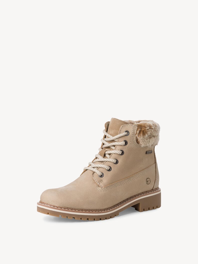 Tamaris Stiefelette - Beige Warmfutter