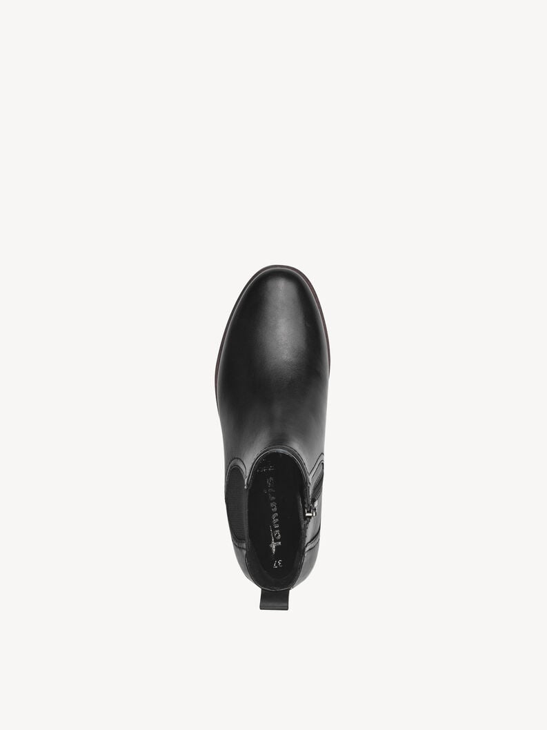 Tamaris Leder Chelsea Boot - Schwarz