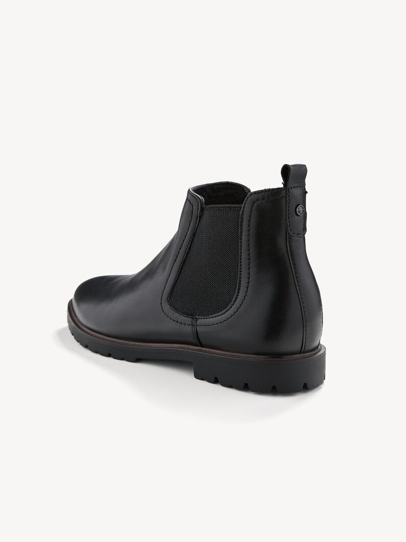 Tamaris Leder Chelsea Boot - Schwarz
