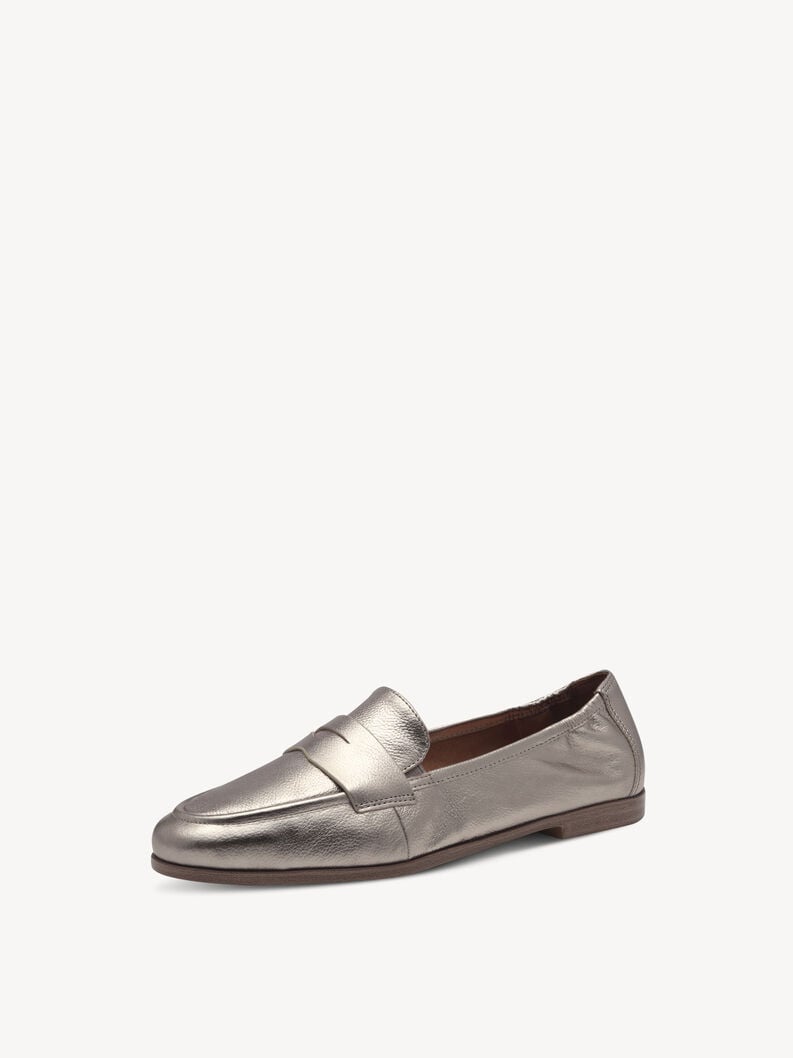 Tamaris Lederslipper - Gold