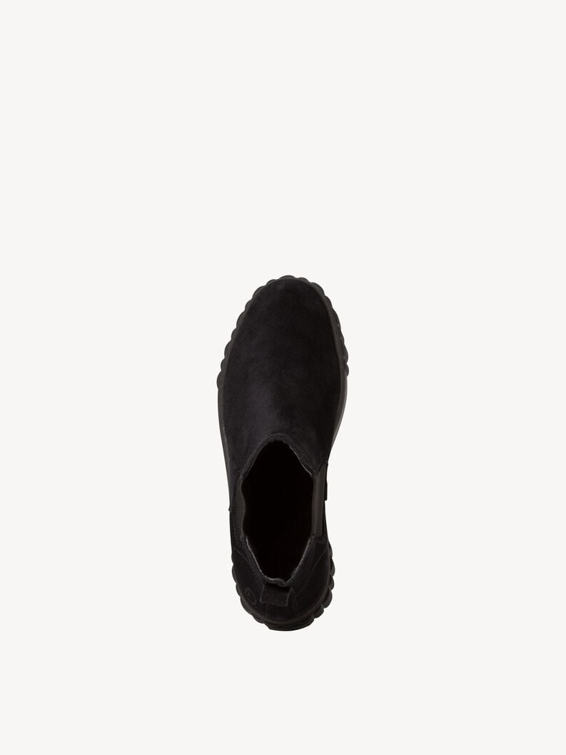 Tamaris Leder Chelsea Boot - Schwarz