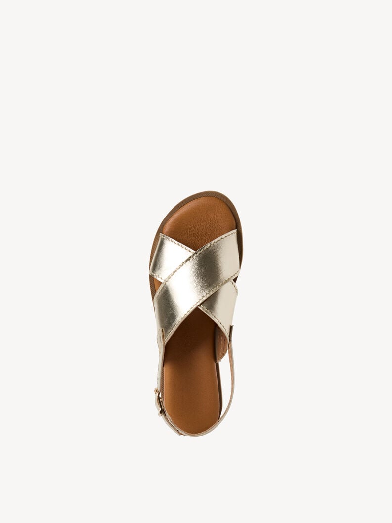 Tamaris Ledersandale - Gold