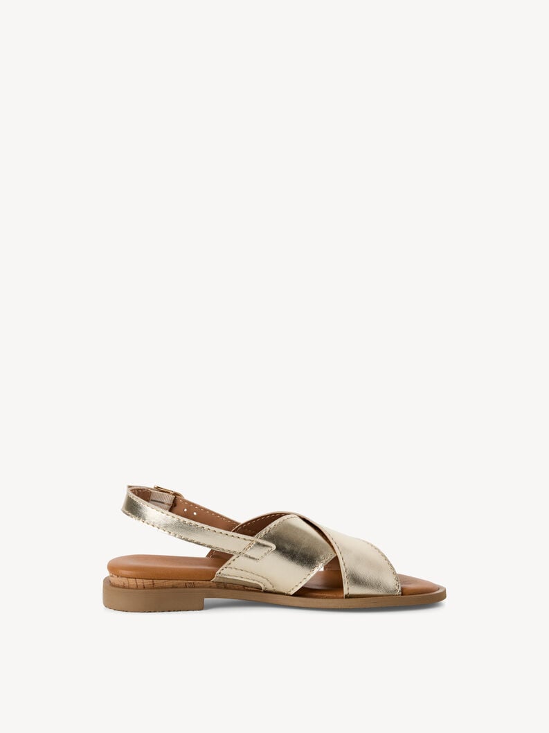 Tamaris Ledersandale - Gold