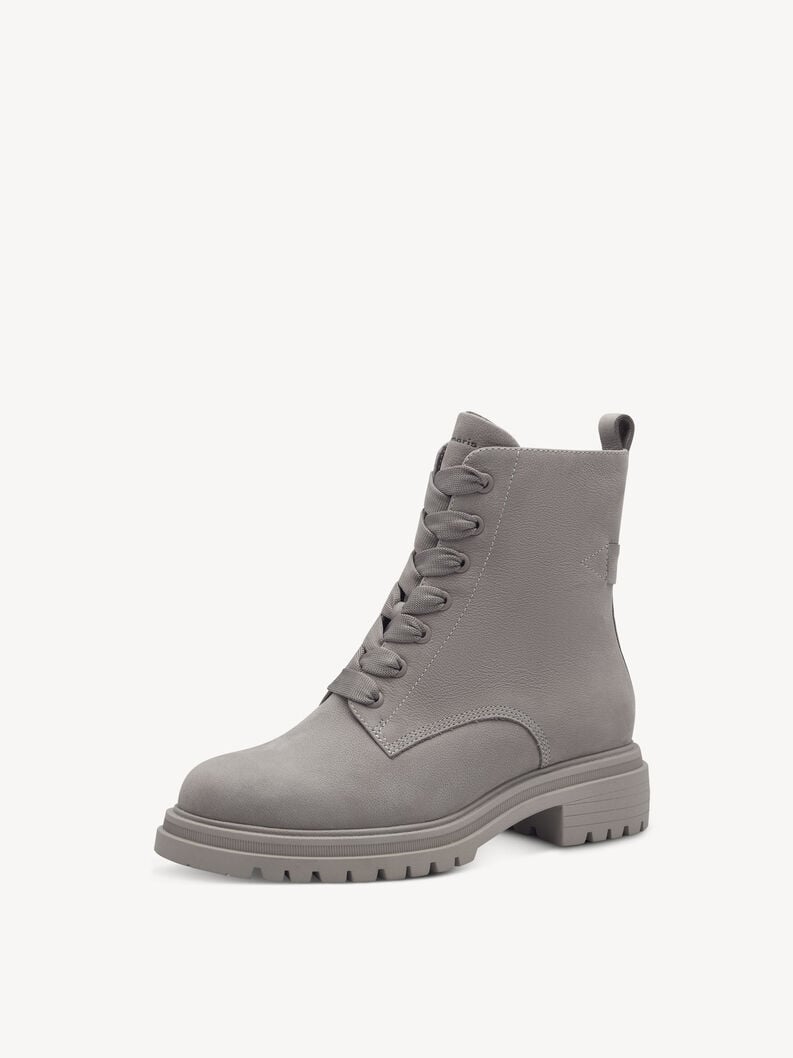 Tamaris Lederstiefelette - Grau