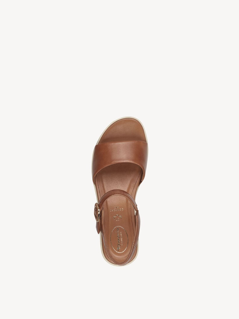 Tamaris Ledersandalette - Braun