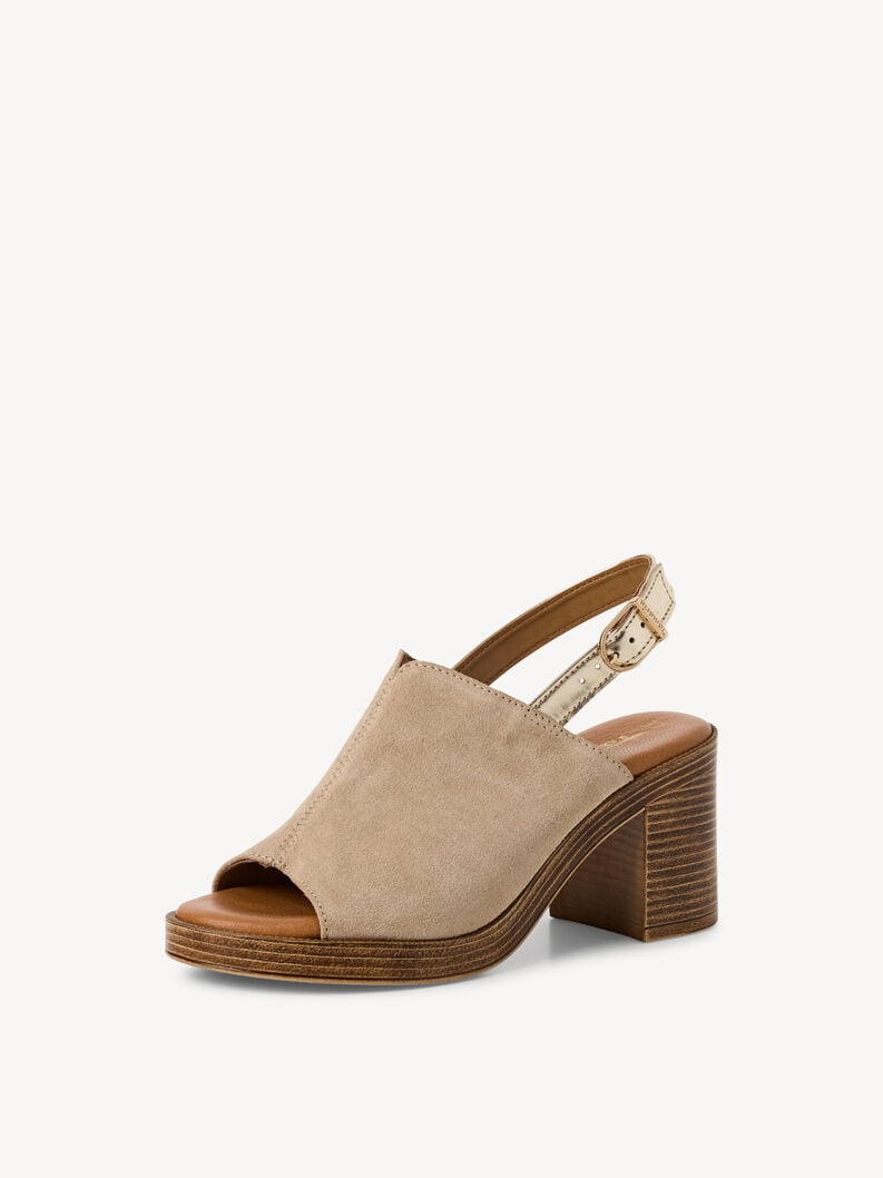 Tamaris Ledersandalette - Beige