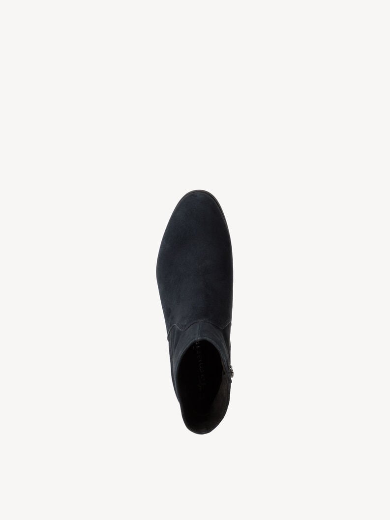 Tamaris Lederstiefelette - Blau