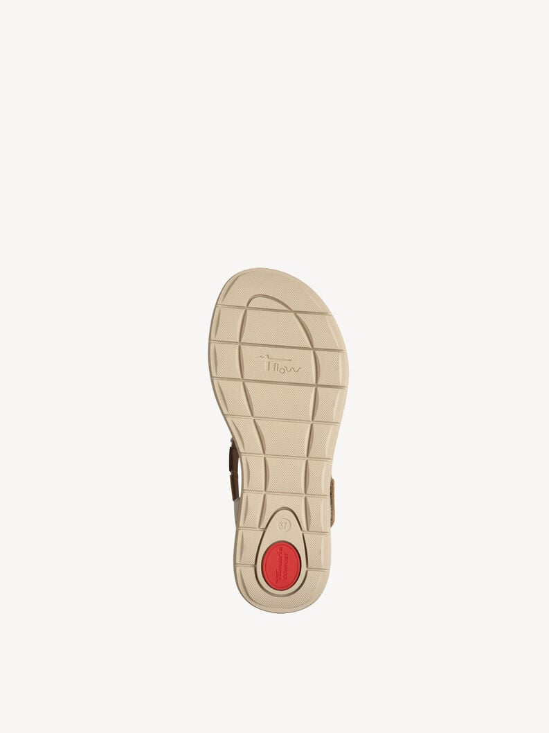 Tamaris Ledersandalette - Metallic