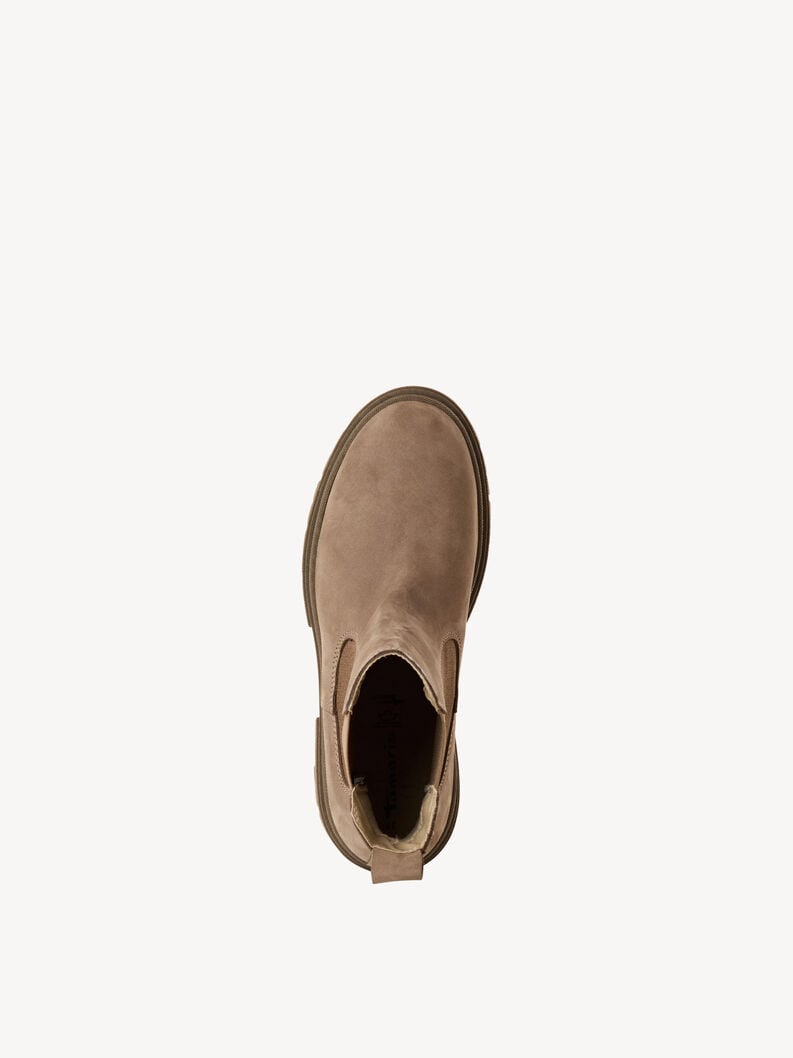 Tamaris Leder Chelsea Boot - Braun