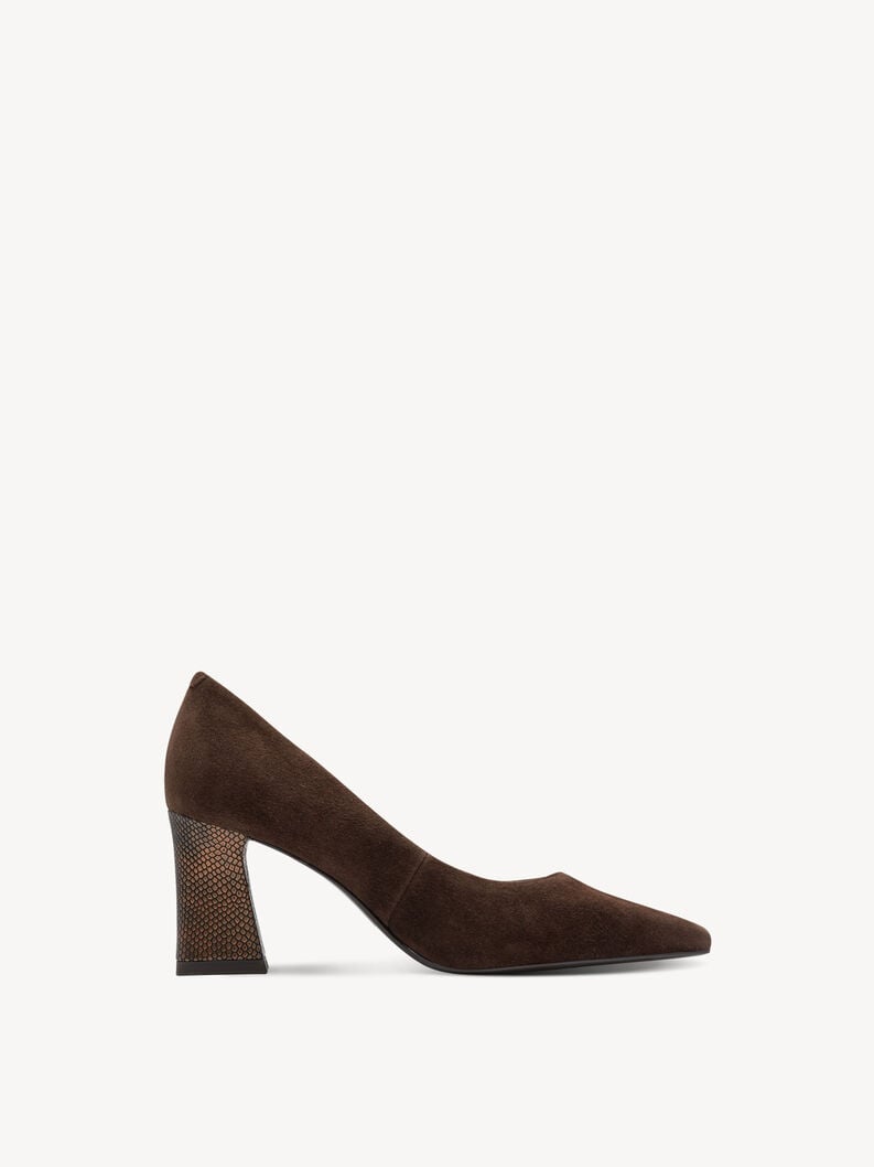 Tamaris Lederpumps - Braun