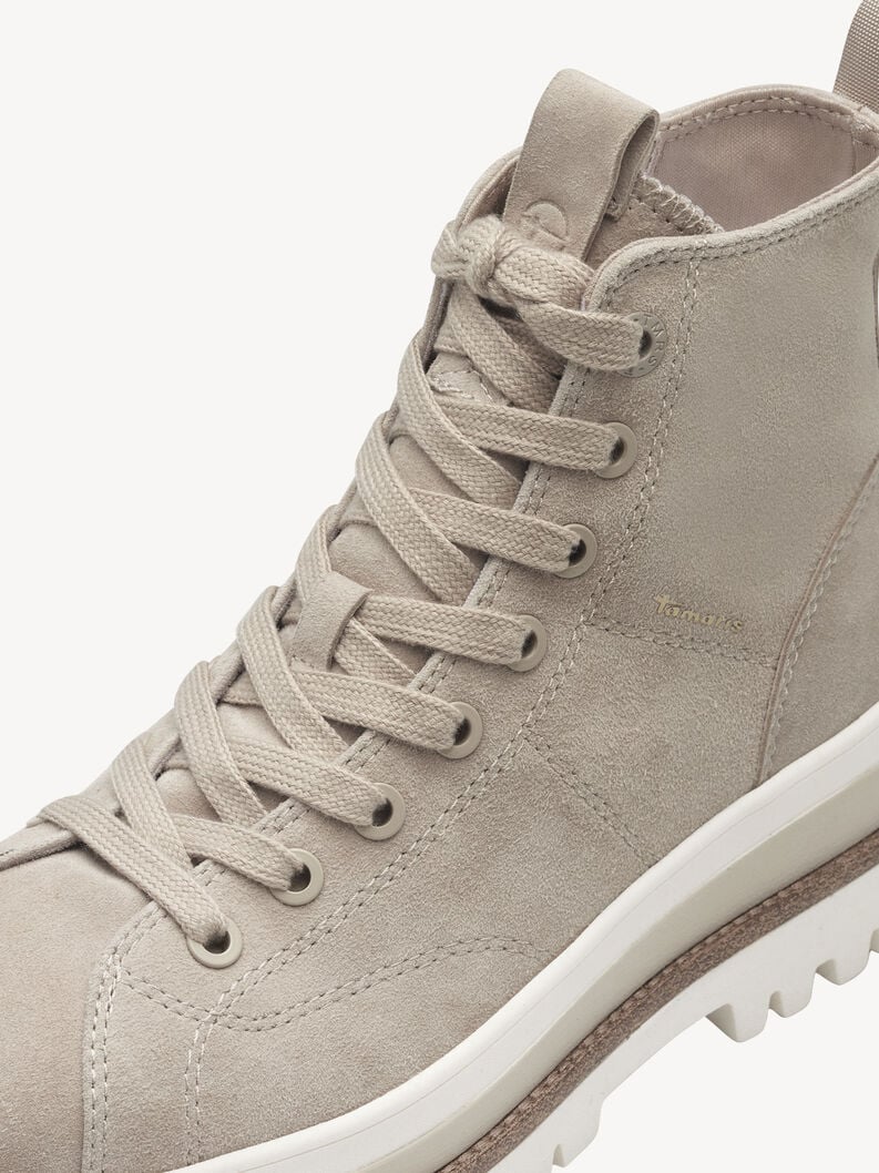 Tamaris Lederstiefelette - Beige