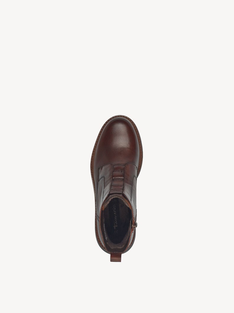 Tamaris Lederstiefelette - Braun