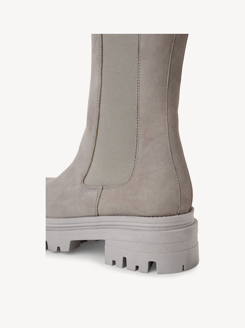 Tamaris Leder Chelsea Boot - Grau