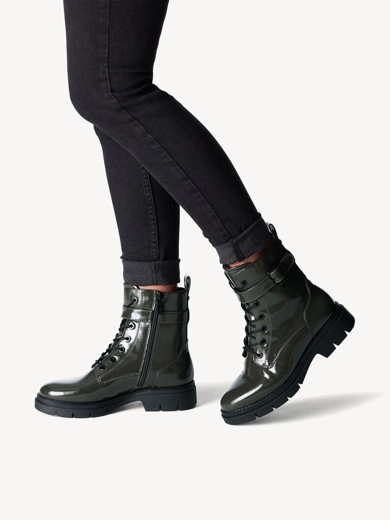 Tamaris Stiefelette - Grün