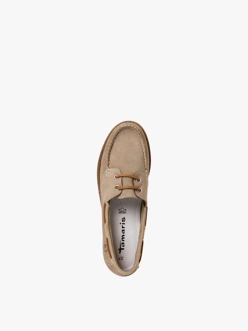Tamaris Ledermoccassin - Beige
