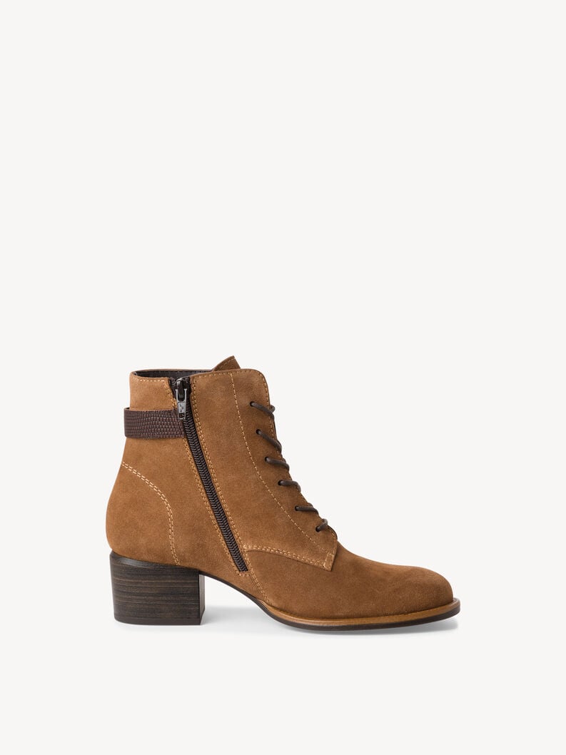 Tamaris Lederstiefelette - Braun