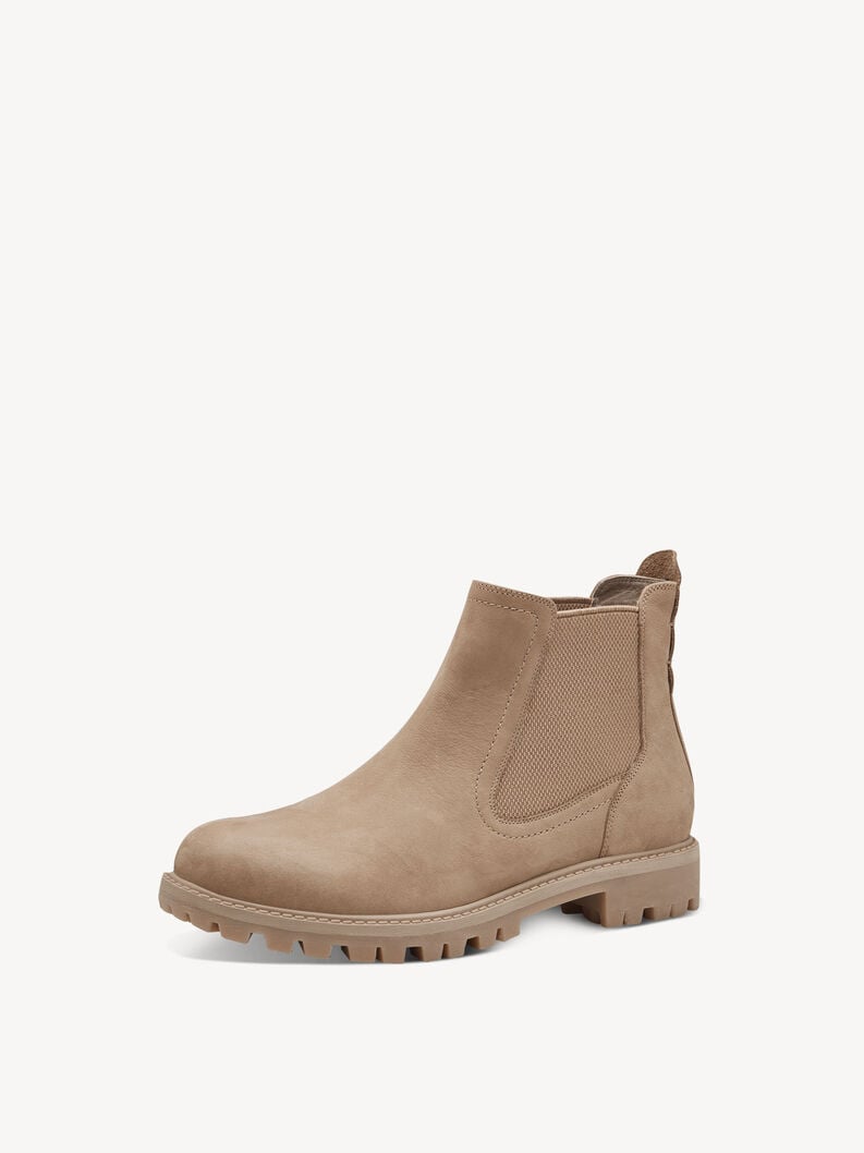 Tamaris Leder Chelsea Boot - Braun