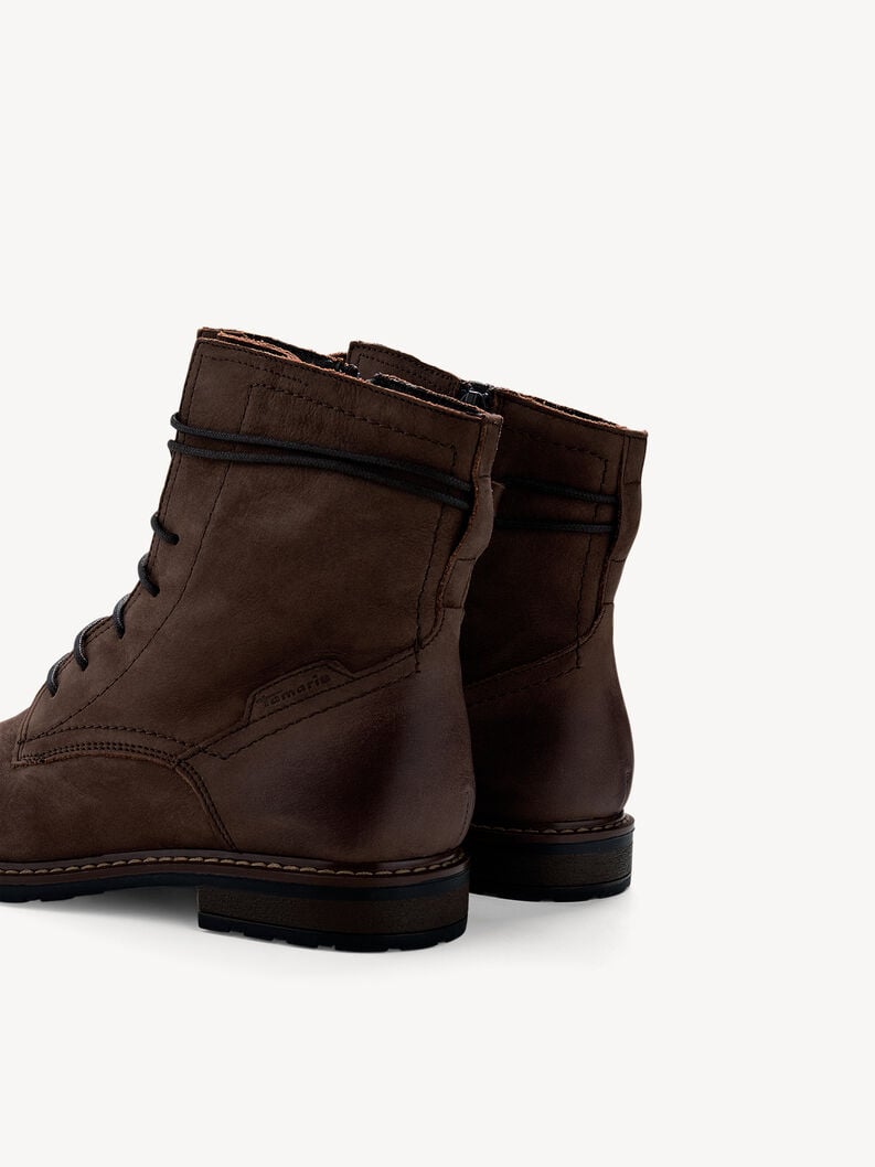 Tamaris Lederstiefelette - Braun