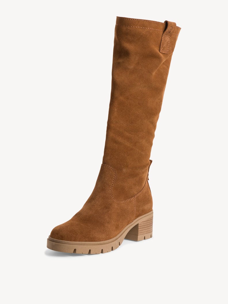 Tamaris Lederstiefel - Braun