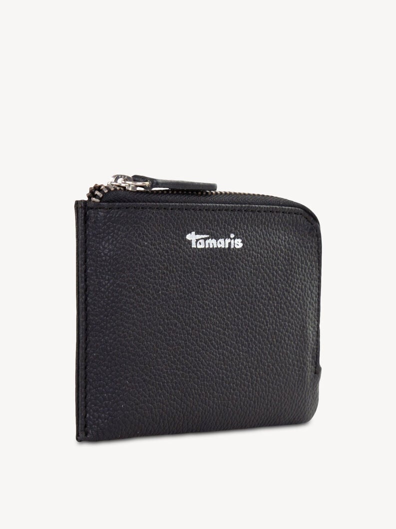 Tamaris Lederkreditkartenetui - Schwarz