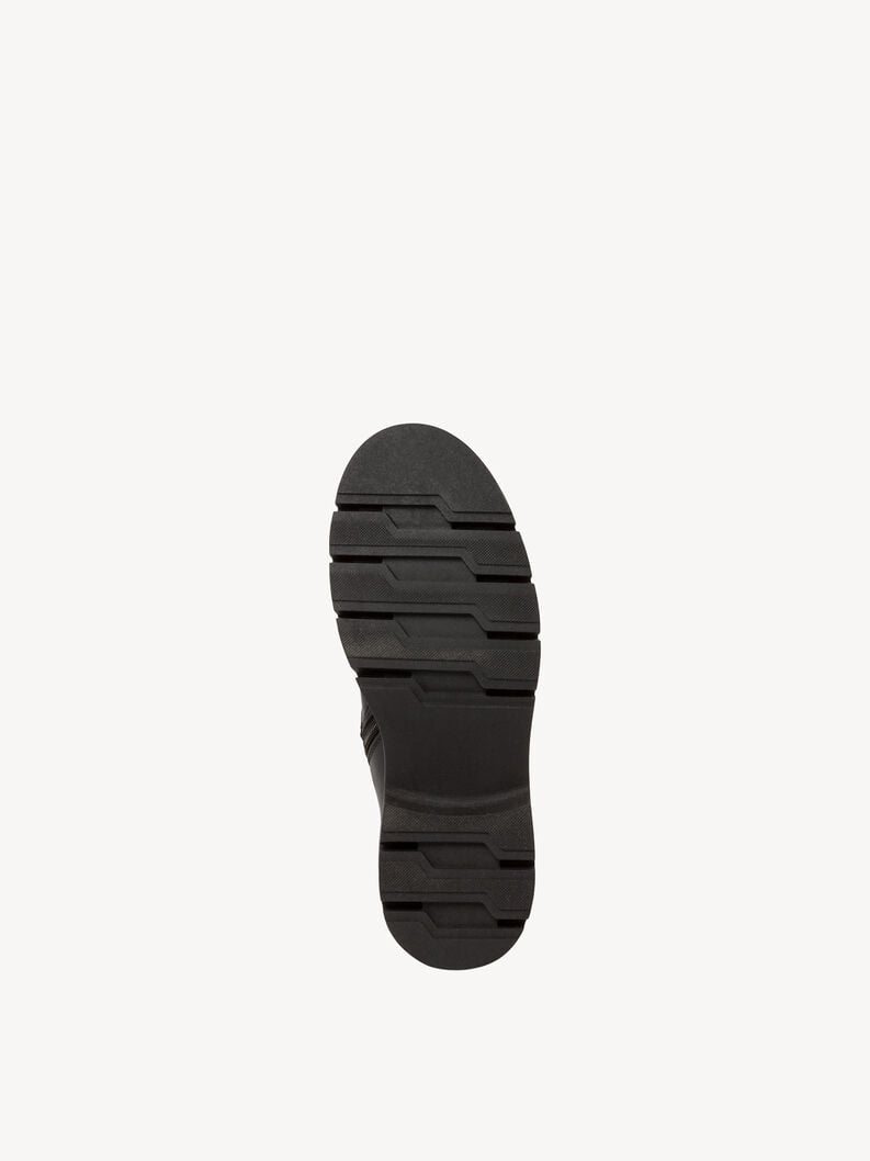 Tamaris Lederstiefelette - Schwarz