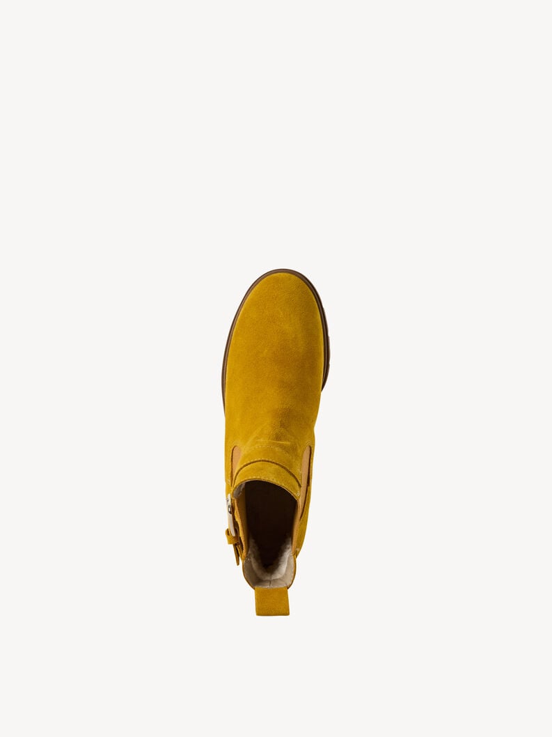 Tamaris Leder Chelsea Boot - Gelb