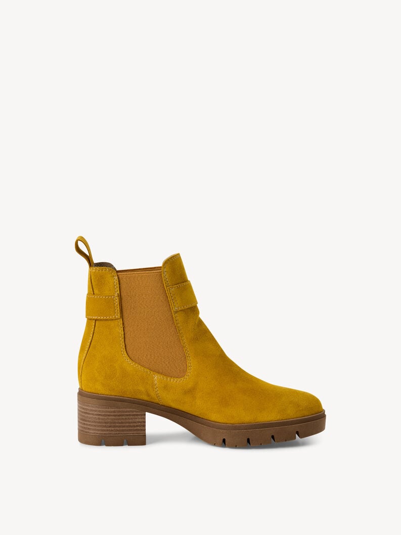 Tamaris Leder Chelsea Boot - Gelb