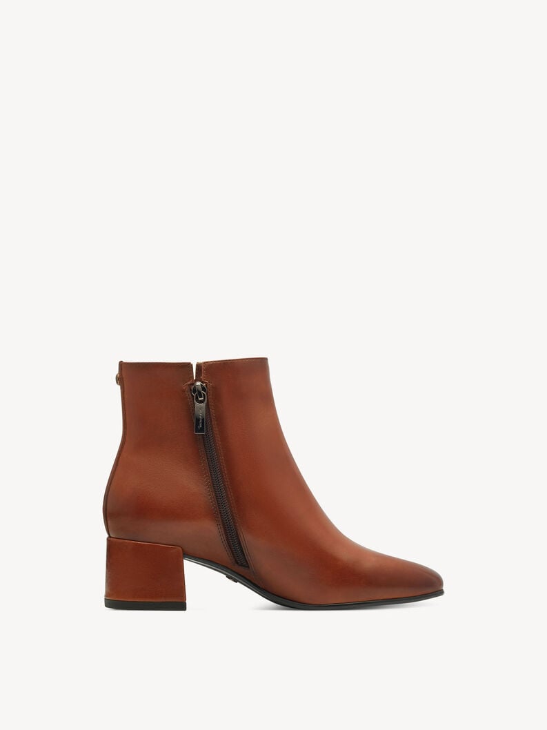 Tamaris Lederstiefelette - Braun
