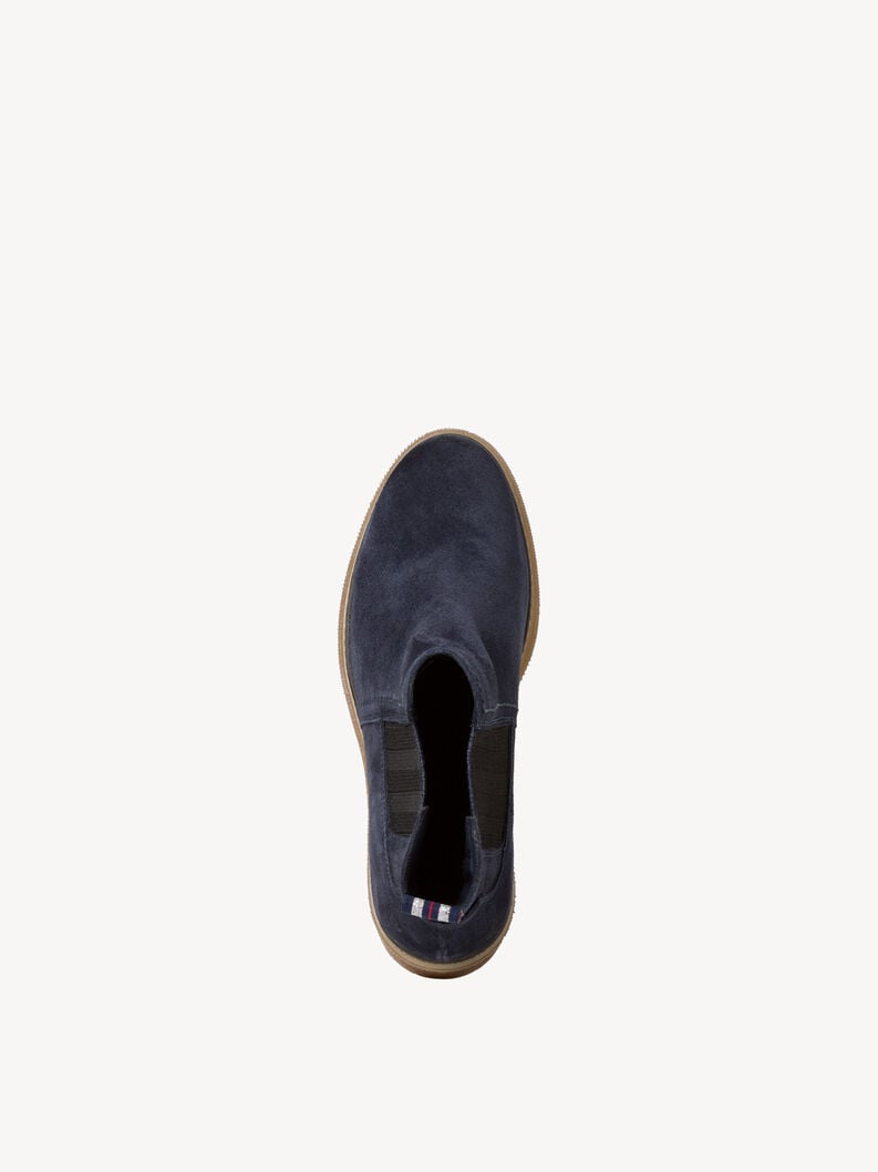 Tamaris Leder Chelsea Boot - Blau