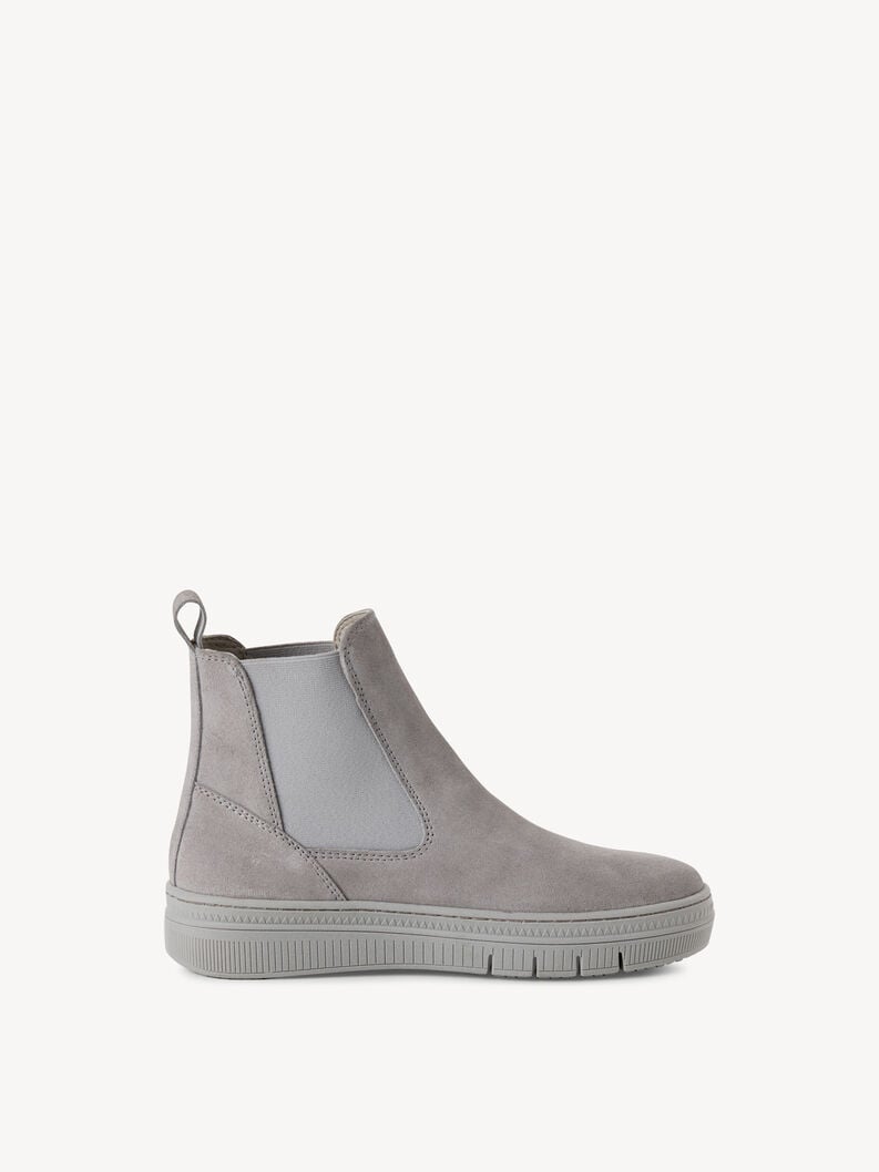 Tamaris Leder Chelsea Boot - Grau