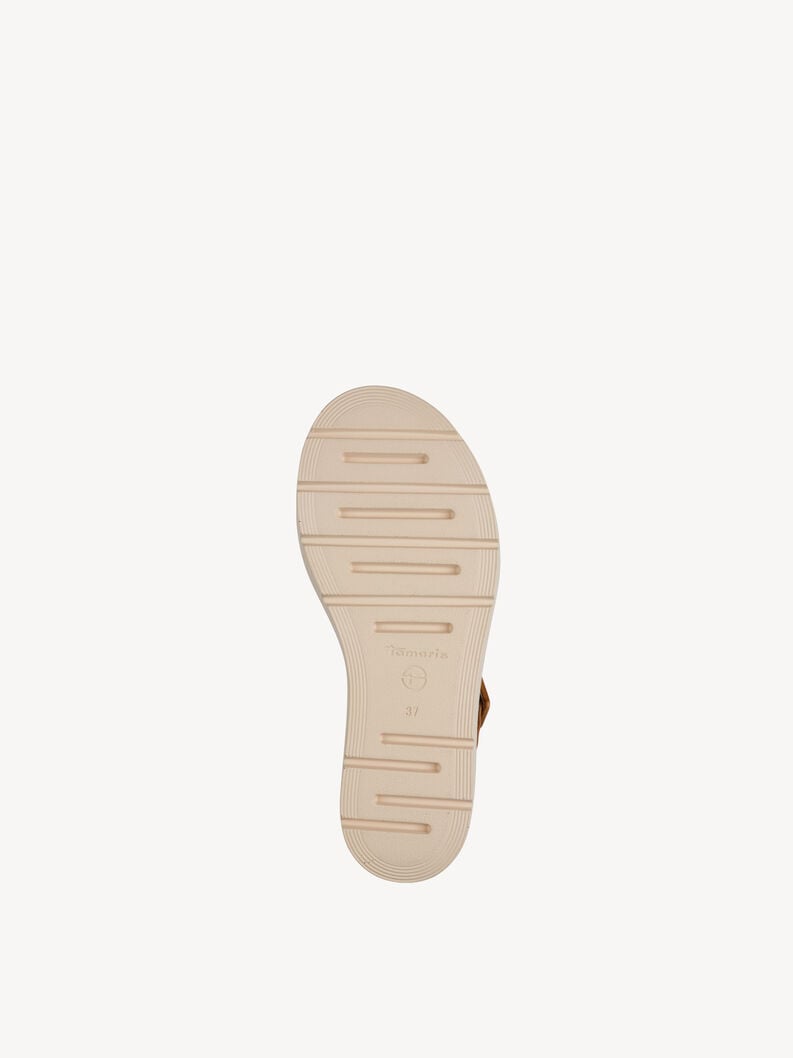 Tamaris Ledersandalette - Braun