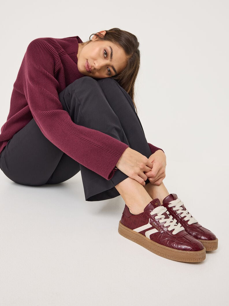 Tamaris Ledersneaker - Rot