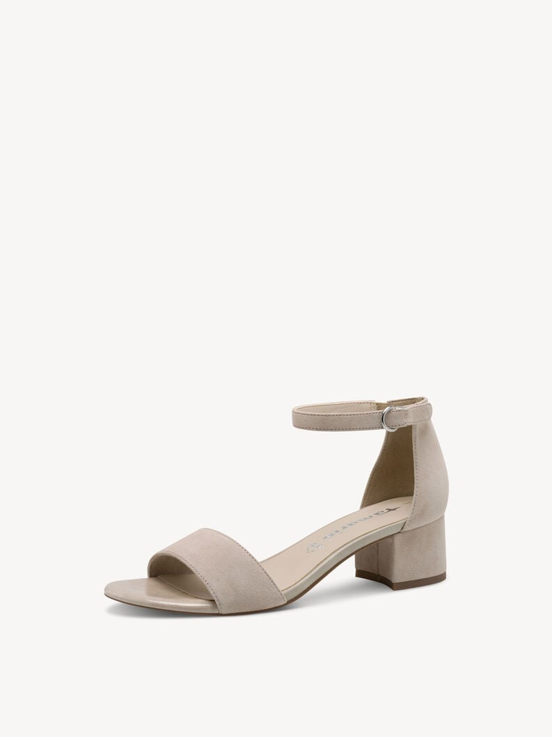 Tamaris Ledersandalette - Grau